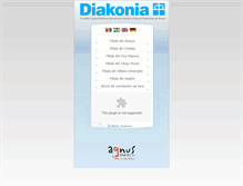 Tablet Screenshot of diakonia.ro